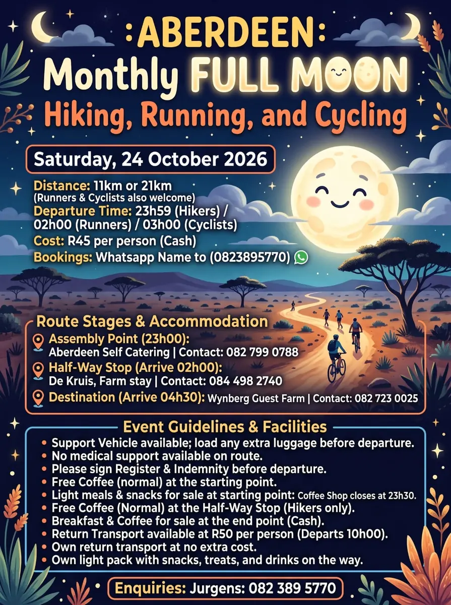 Official Full Moon Walk poster