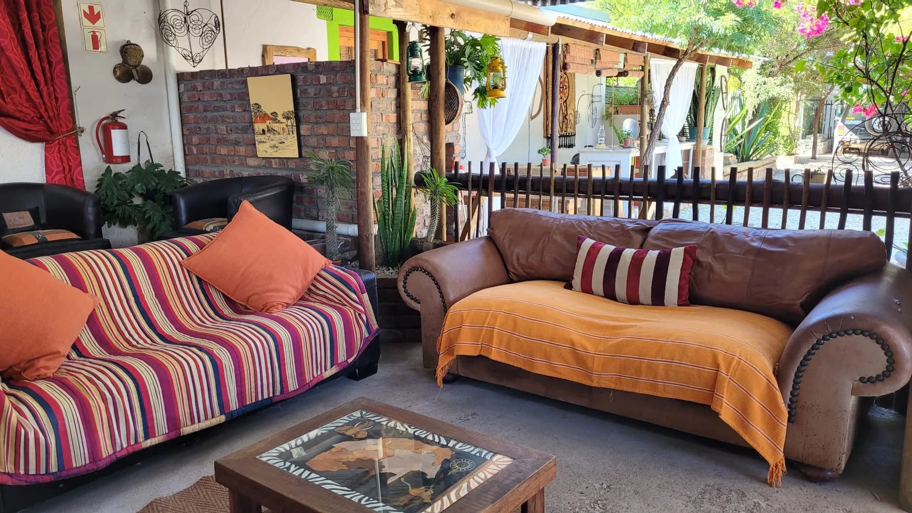 Aberdeen Self Catering garden and Karoo accommodation